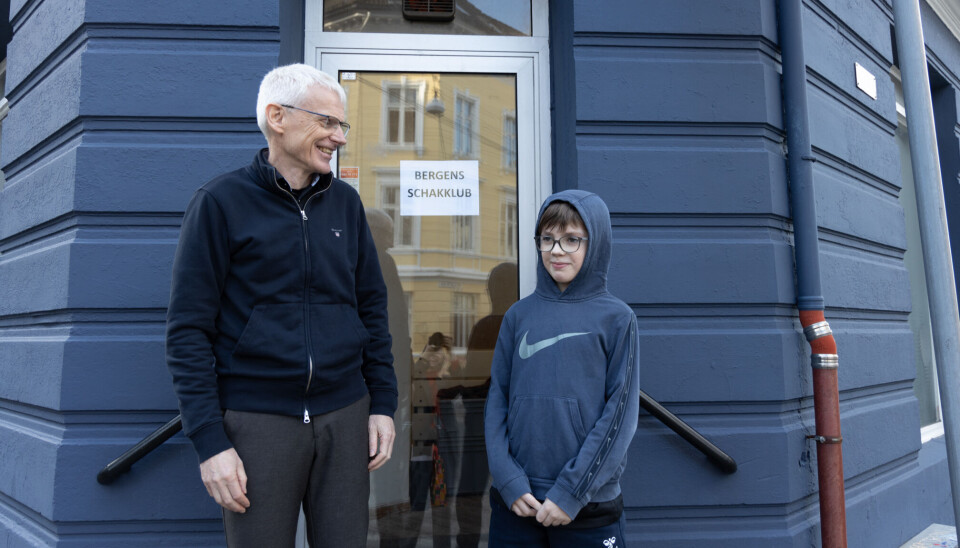 Bjørn Instanes (59) og Julian Gjersvik (9) er den eldste og yngste som deltok i Maratonlyn i år.