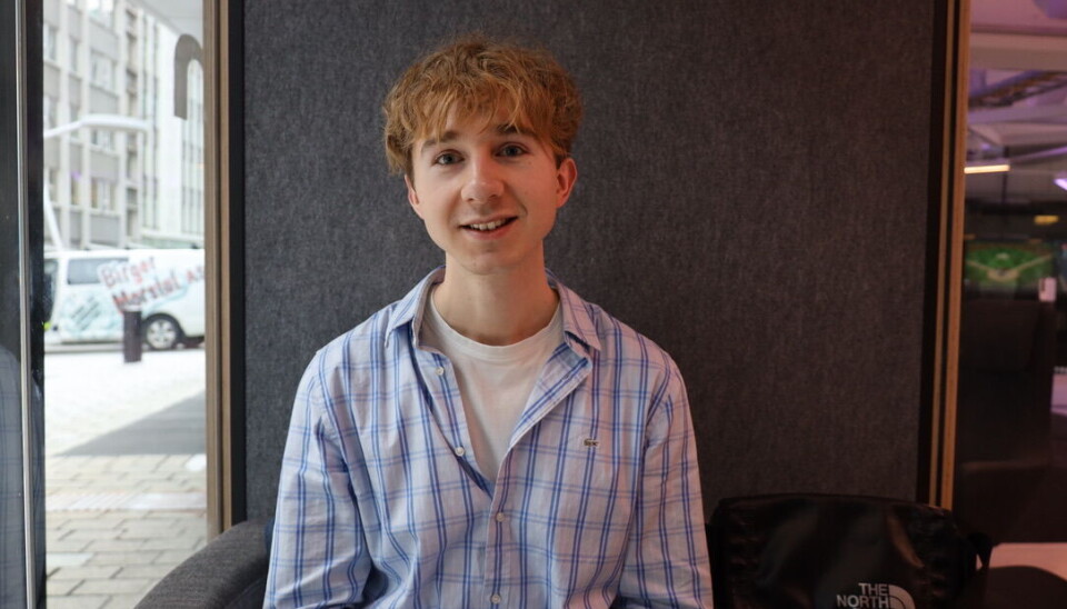 Martin Larsen, student i Bergen, etterspør bedre tilbud for skeive i Bergen.