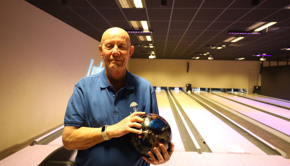 Rolf Holgersend er glad i konkurranseaspektet med bowling.