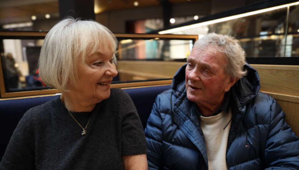 Det var smil og latter da Johanne (78) og Terje Soltvedt (79) forteller hvordan de møttes.