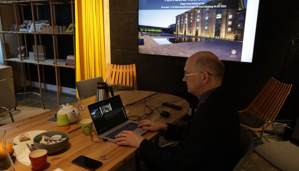 Presentasjoner og foredrag er bare noe av arbeidet til byarkitektene.