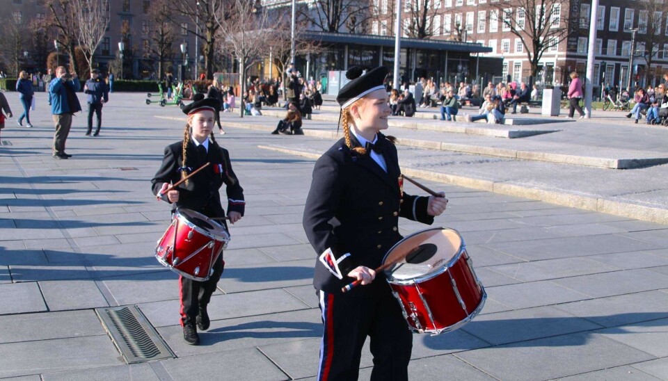 Lungegaardens Buekorps har i dag rundt 19 aktive medlemmer.
