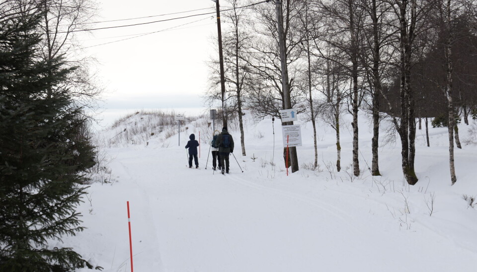 Barnefamilie på Totland