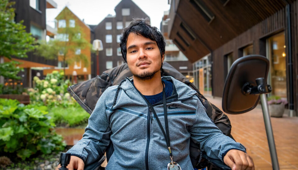 En av hjertesakene til Seyed Sajad Amiri (21) er å gjøre arbeidslivet enklere for de med funksjonsnedsettelse.