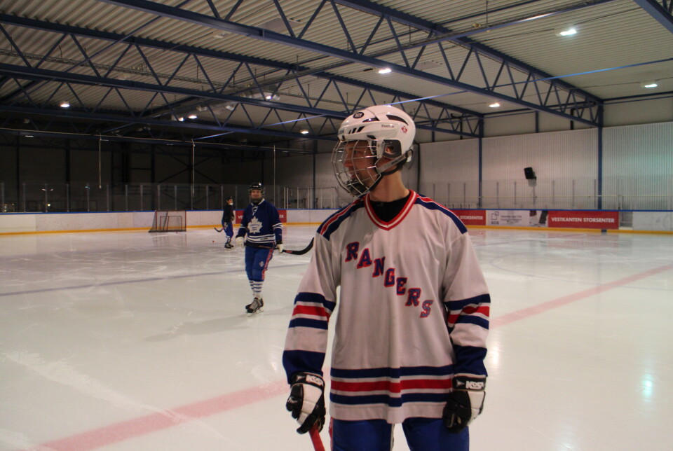 Andersson var innom U18 landslaget i hockey i 2012