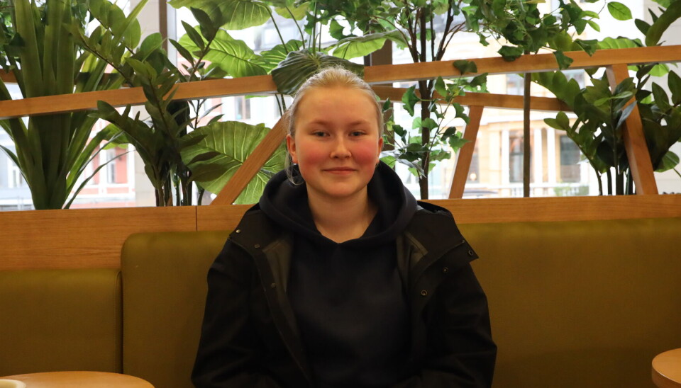 Hanna ble inspirert av søsteren til å begynne med undervannsrugby og har drevet med det siden.