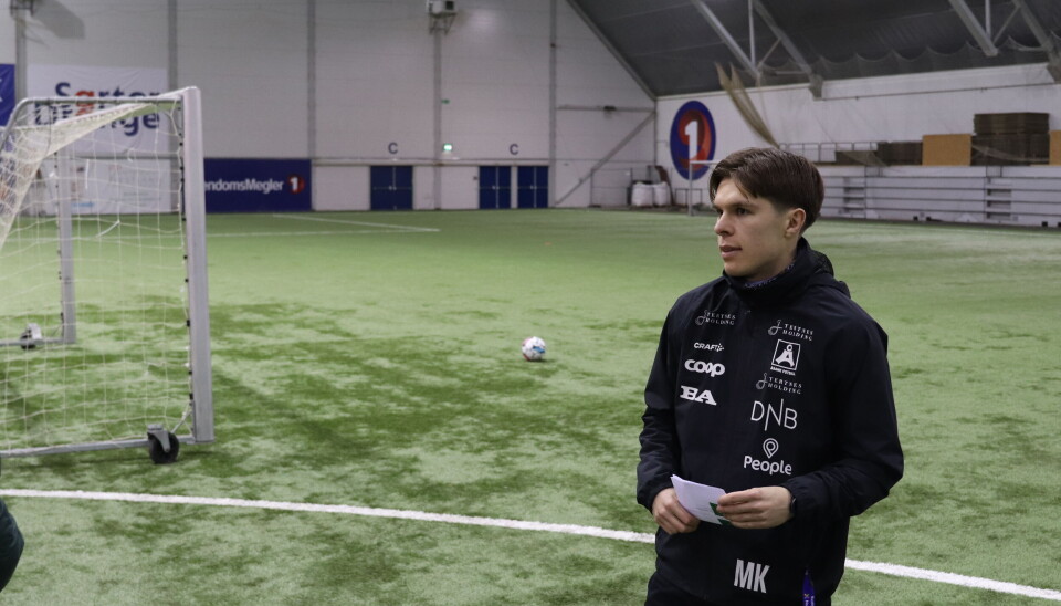 Vi tok en prat med Mads Kalvenes før en trening han skulle lede med Åsane U15