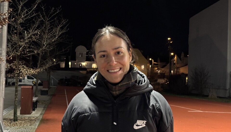 De La Torre smilende etter økten