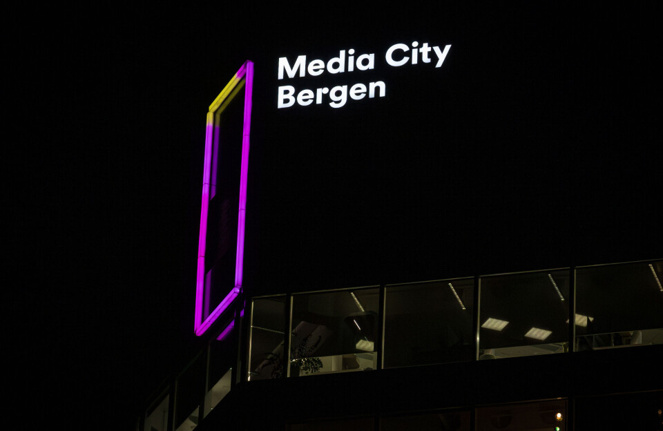 Media City Bergen samler flere av de største mediehusene i Norge.