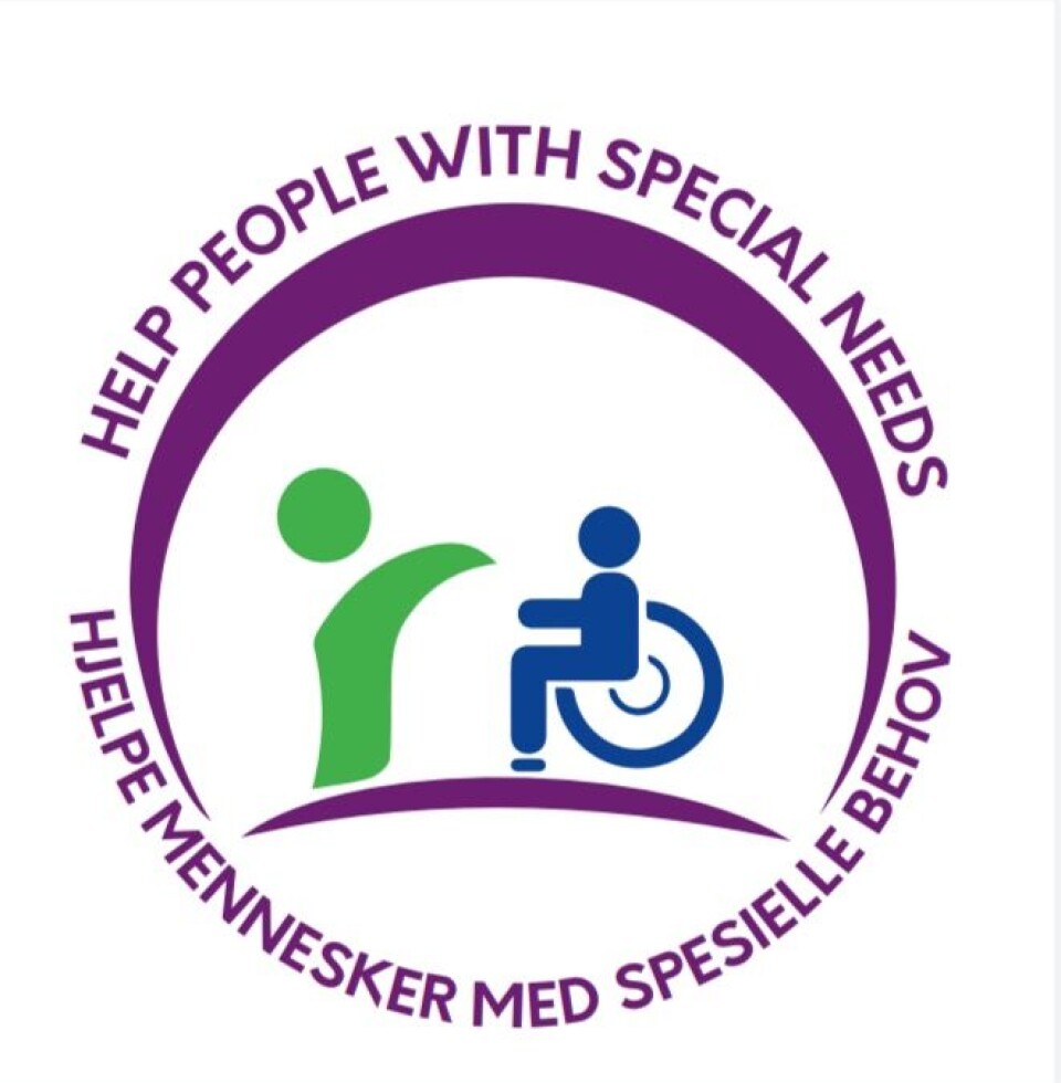 Organisasjonens logo illustrerer deres fokusområde.