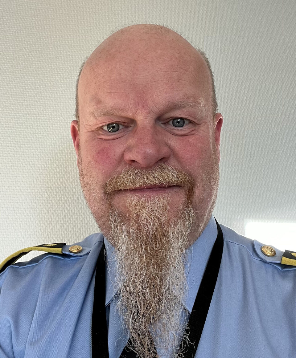 Lars Morten Lothe, stasjonssjef ved Bergen sentrum politistasjon.