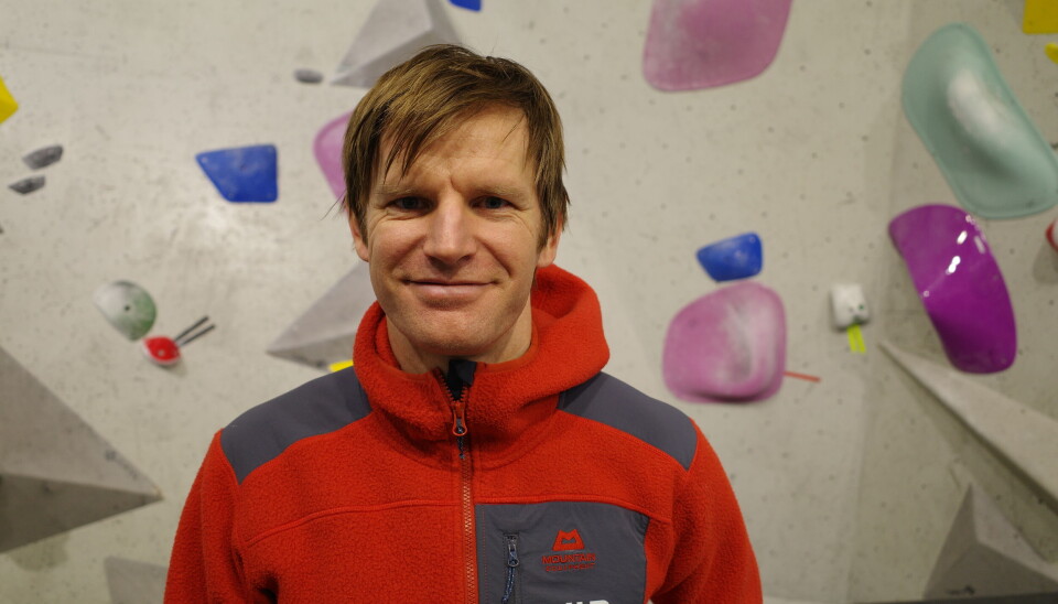 DAGLIG LEDER: Trond Kristian Kalstø ser frem til å utvide buldrehallen.