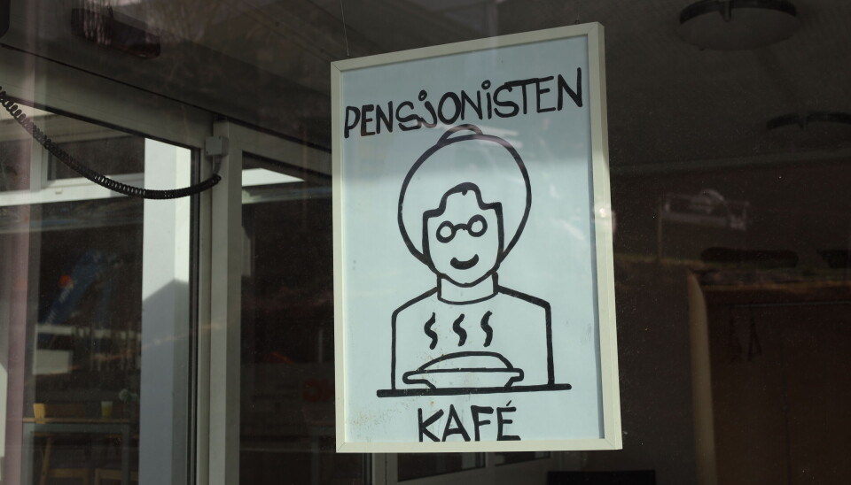 PENSJONISTEN: Kaféen på Nordnes appellerer til en bestemt målgruppe.