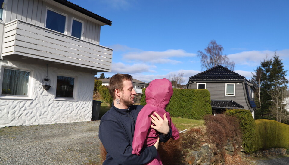 Jonas har en god tone med datteren