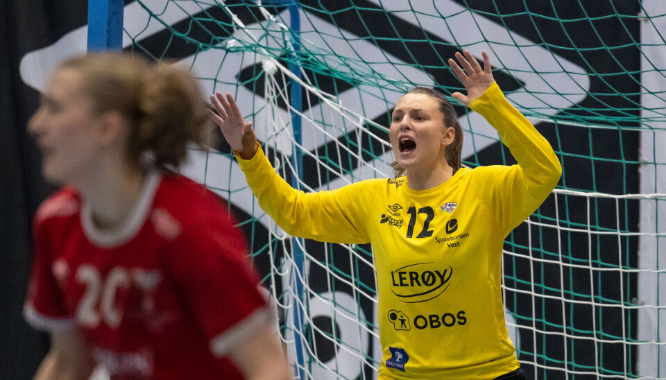 Dina er klar for kampen mot Haslum på lørdag.