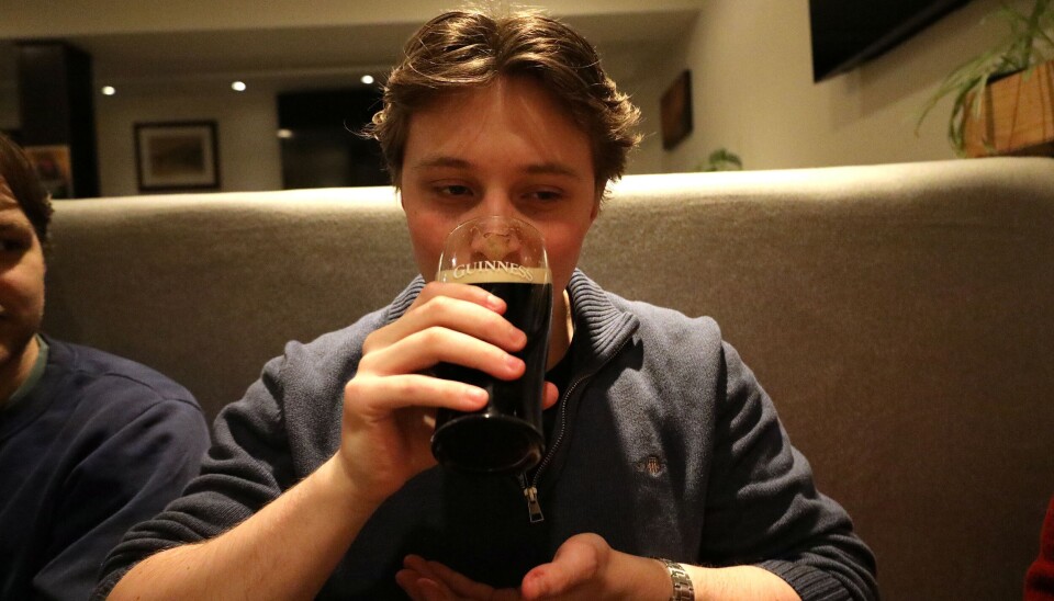 Jacob er i gong med å splitte G-en