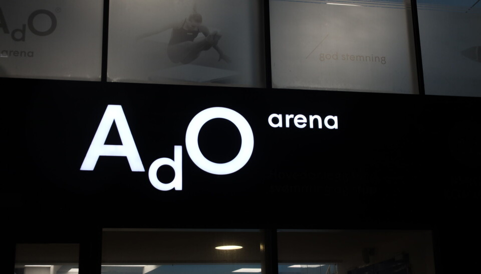 Ado arena, der svømmekurset foregår.