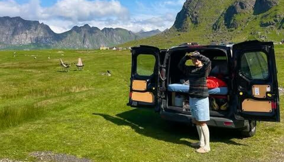 VAN: God sengeplass bak i vanen.