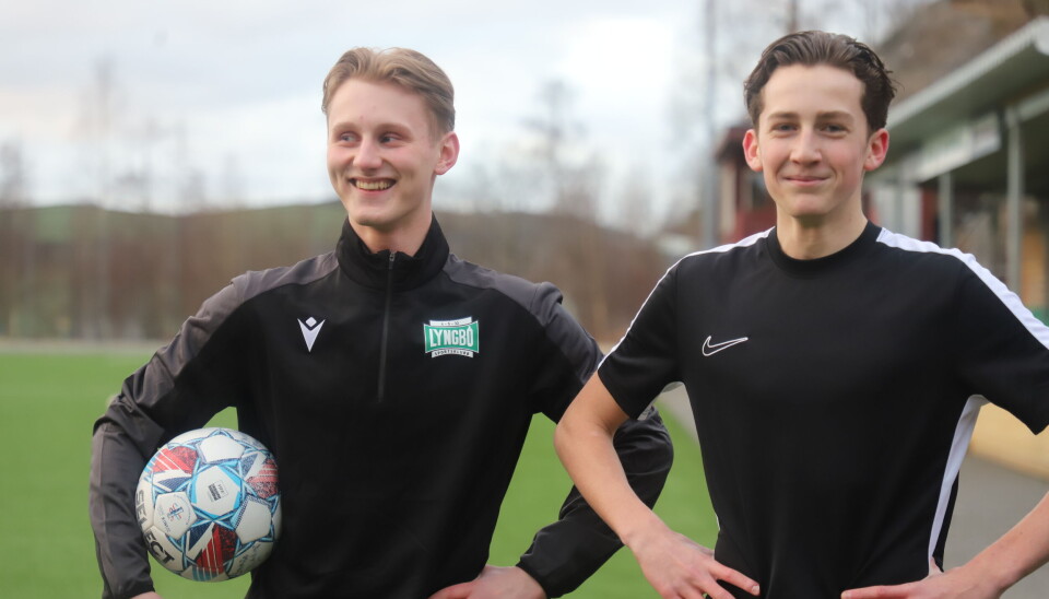 Morgan Øvretveit og Peder Pletten Olsnes