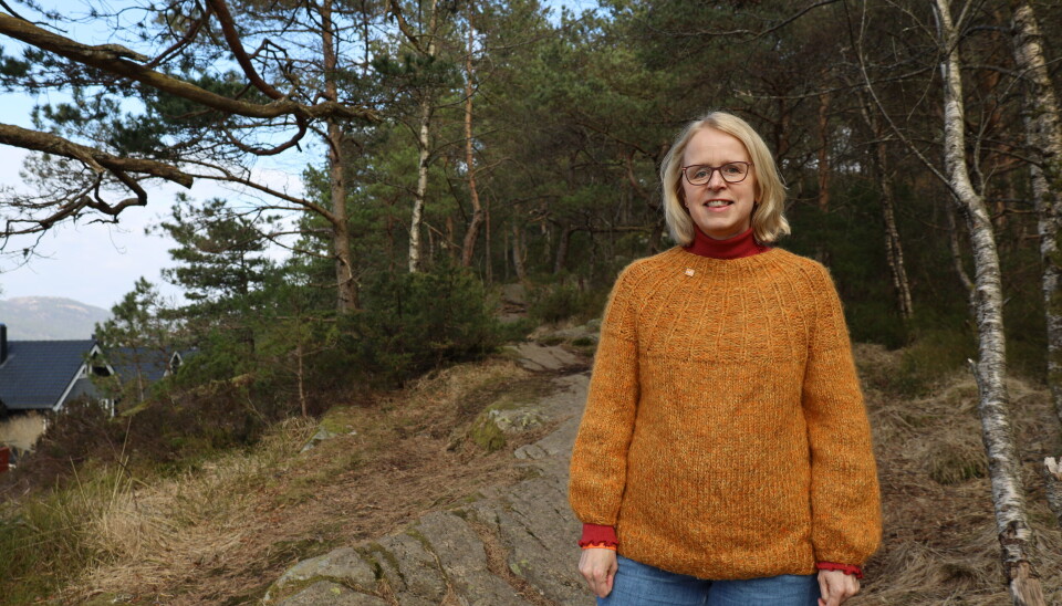 Leder av NFU Bergen, Kari Elster Moen.