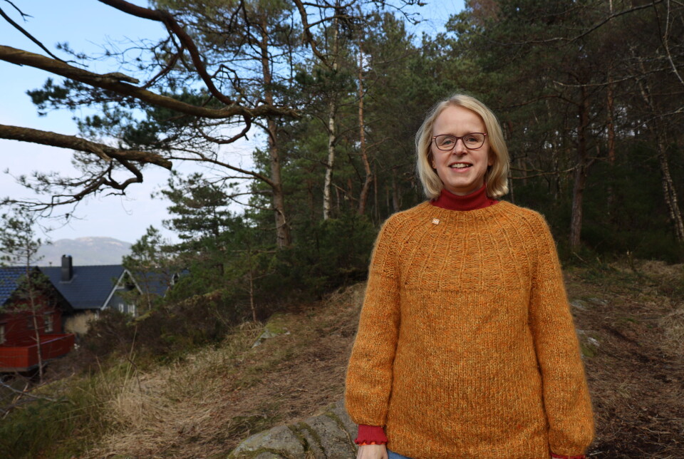 Leder av NFU Bergen, Kari Elster Moen, er glad for regjeringens varslede lovforslag.