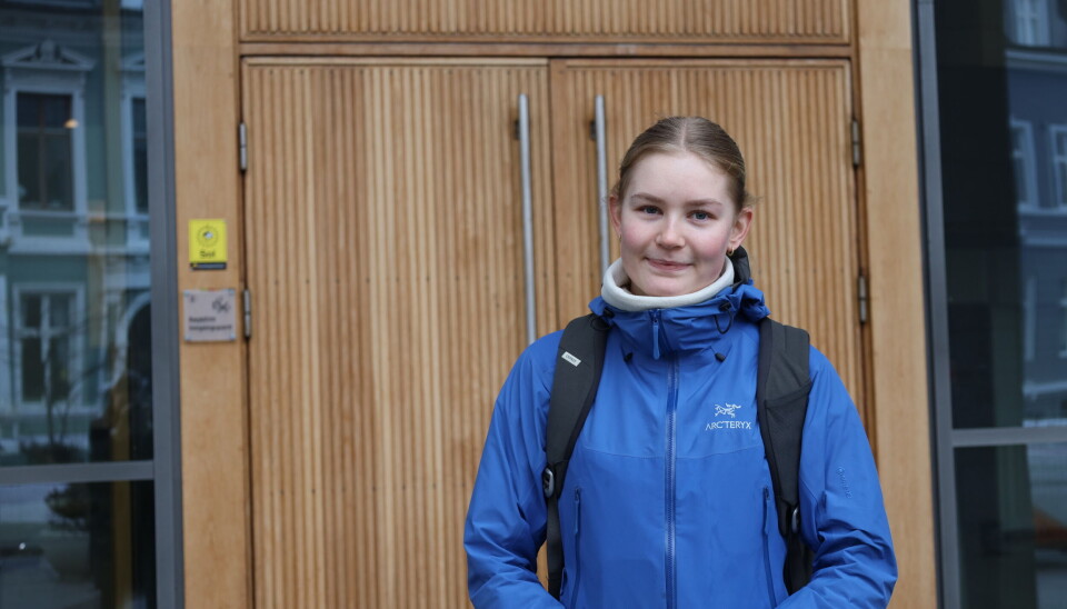 HELDIG: Erica Josefine Østerlie slapp å konkurrere om en leilighet.