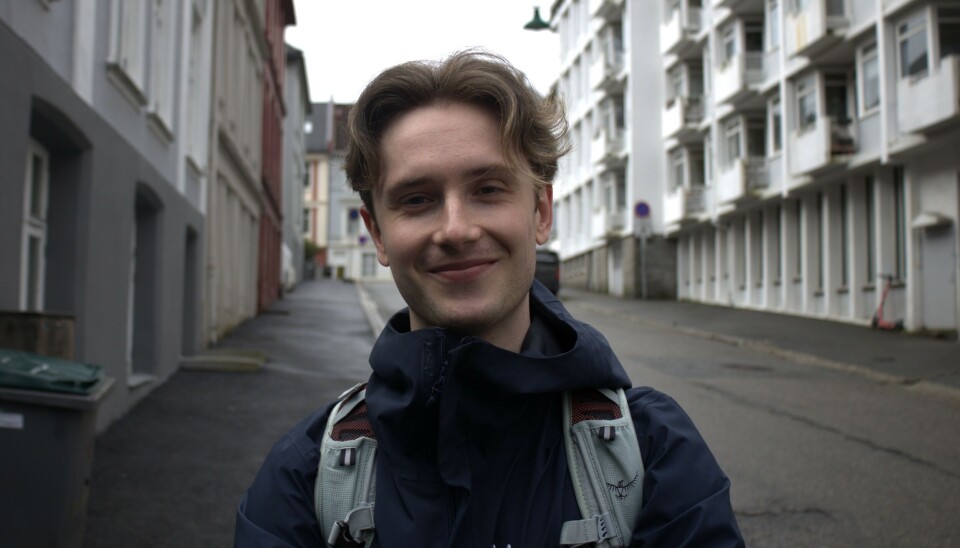 POSITIV: Sindre Grytdal (24) er en tilhenger av markedsføring litt utenom normalen.