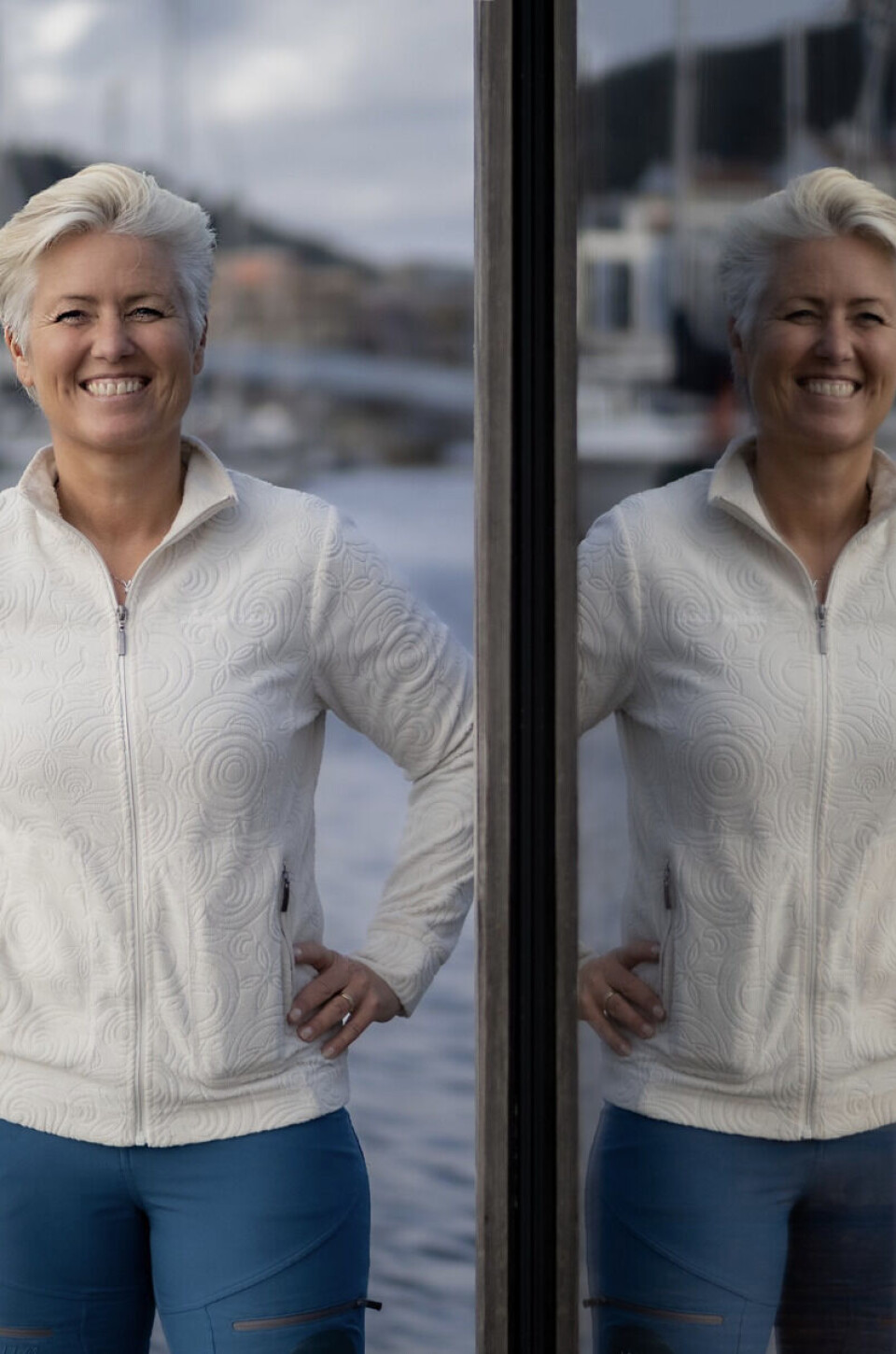 Badstue-gründer Veonica Pedersen tror badstuene gjør det enklere for folk å bade.