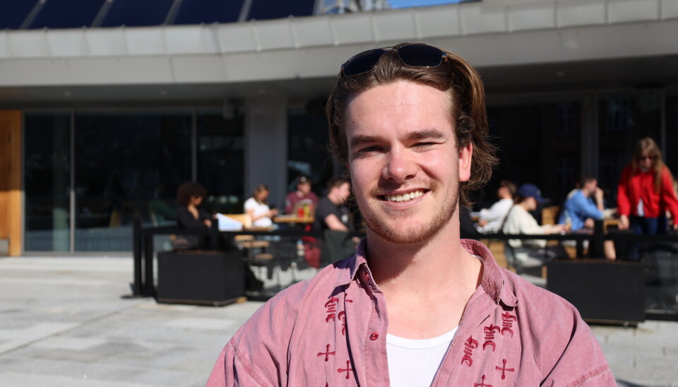 STUDENTEN: Åsmund Karlbom Dahle.