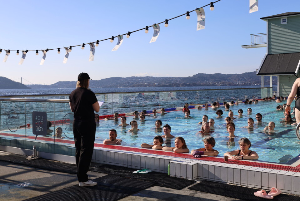 Bøker og bading kombineres på Nordnes Sjøbad.