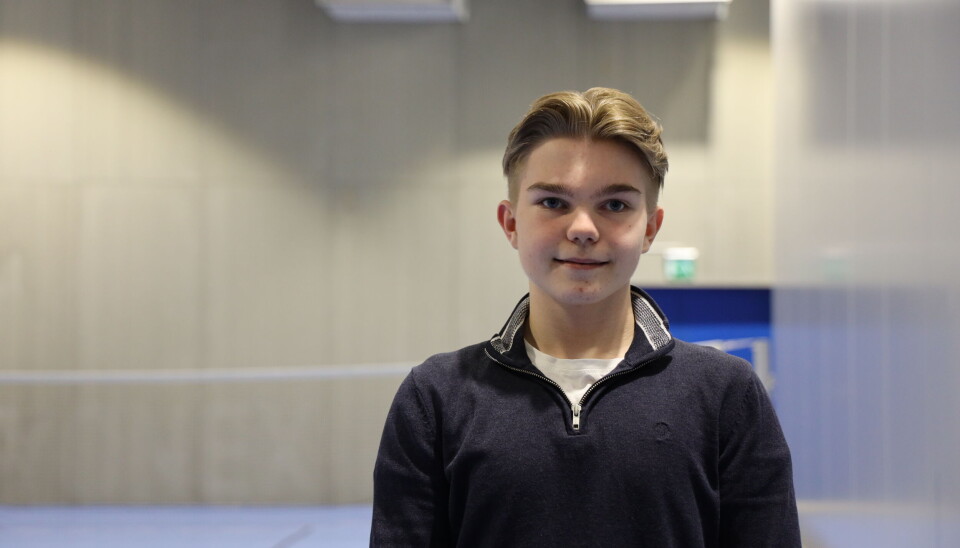 TENNIS TEEN AMBASSADØR: Benjamin Bjordal.