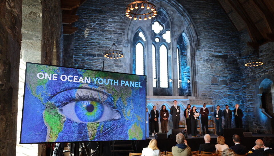 STILLER KRAV: One Ocean Youth Panel runder av toppmøtet ved å liste opp kravene sine for en bærekraftig havutvikling.