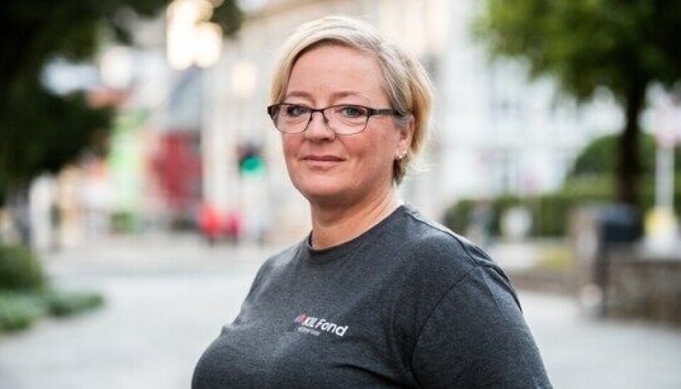 Monika Schelander er daglig leder for KIL Fond, og merker hvor stort behovet for matutdeling er.