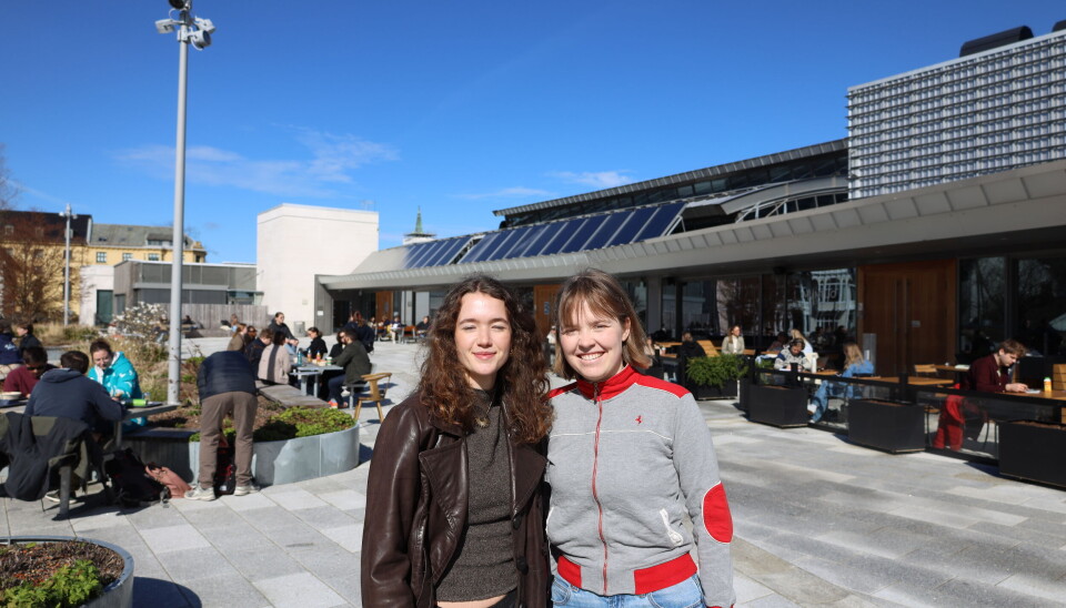 Fra venstre: Nora Betanzo og Leonora Jacobsen